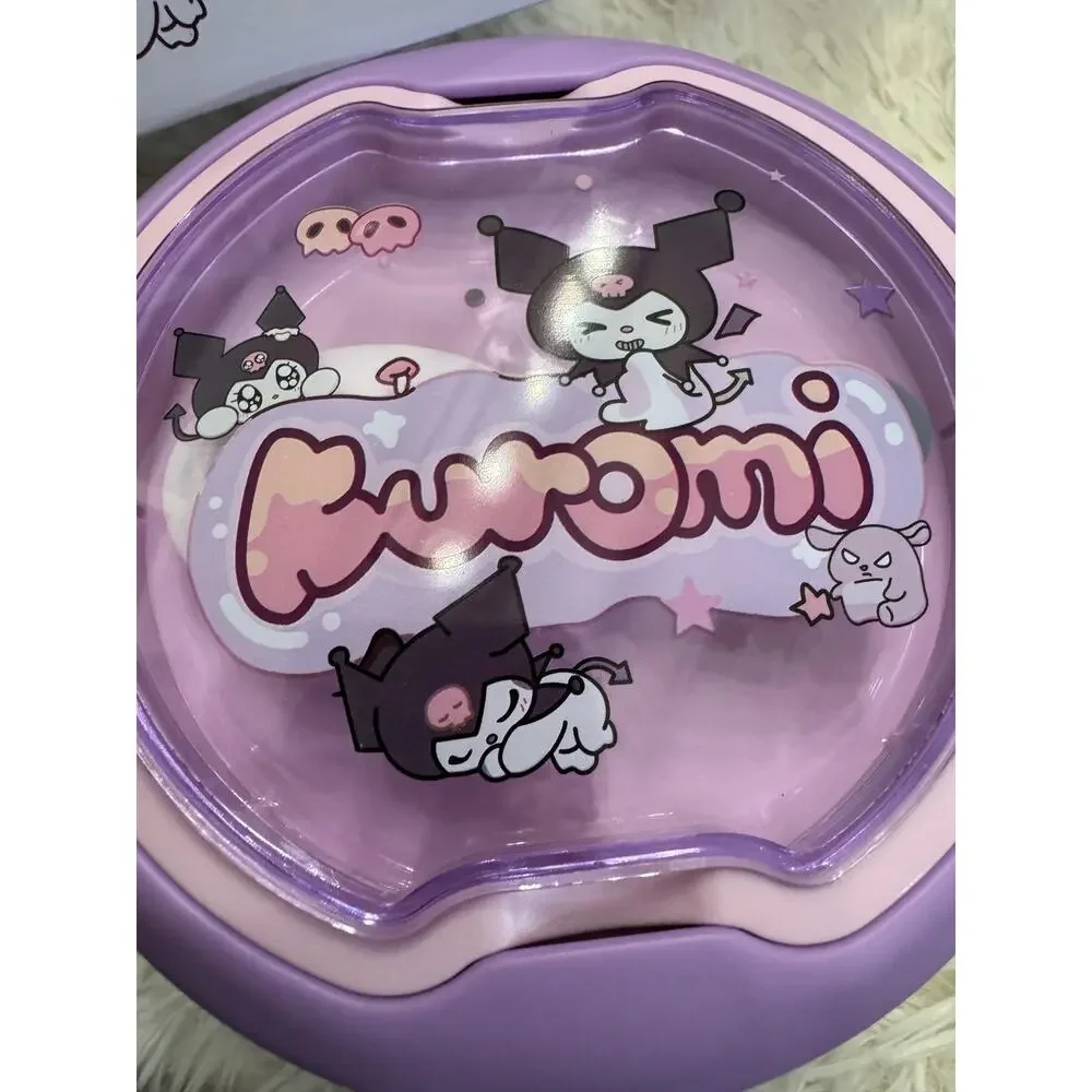 Sanrio Kuromi lunch box keep food hot stainless steel spoon interesting